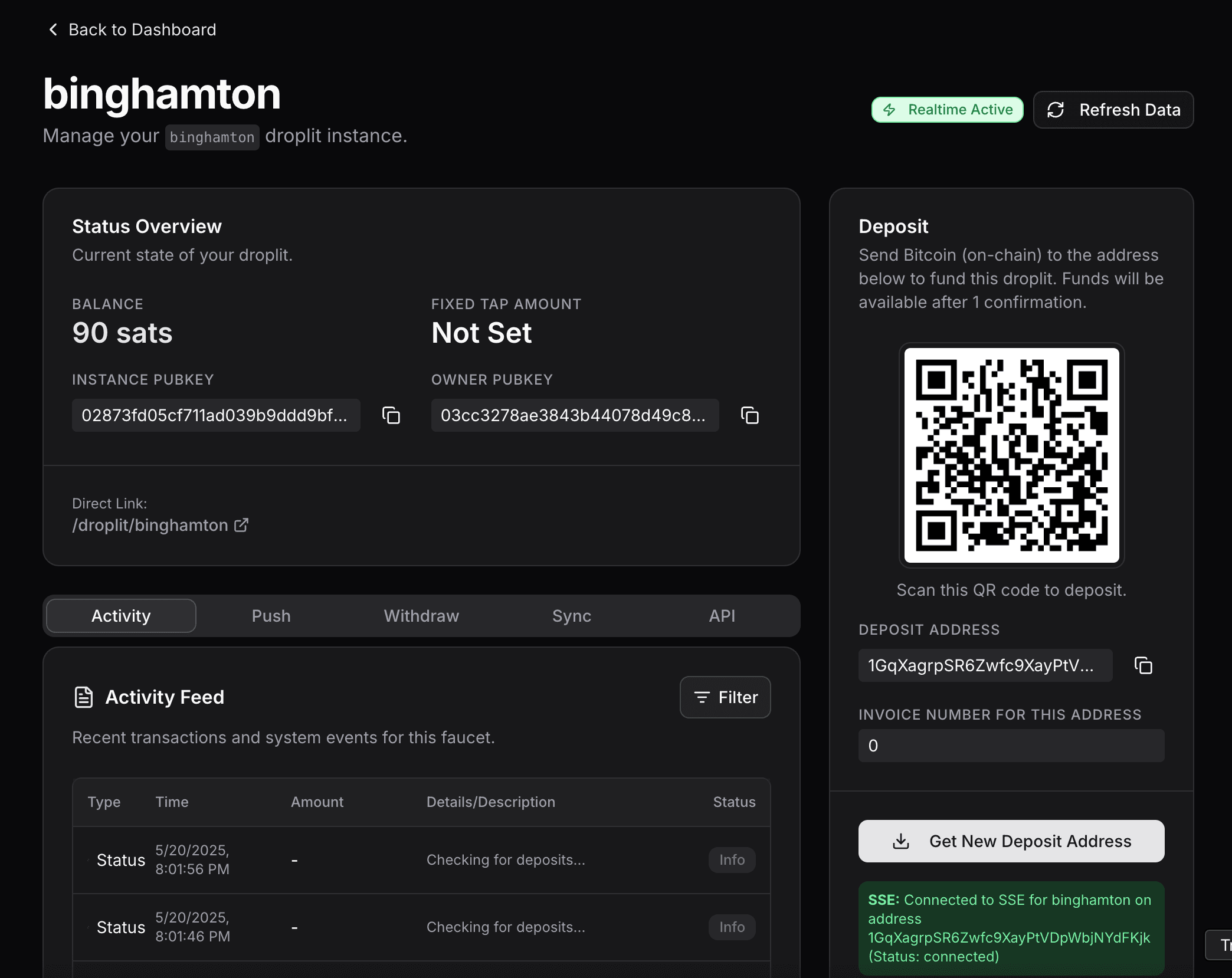Droplit Dashboard Preview